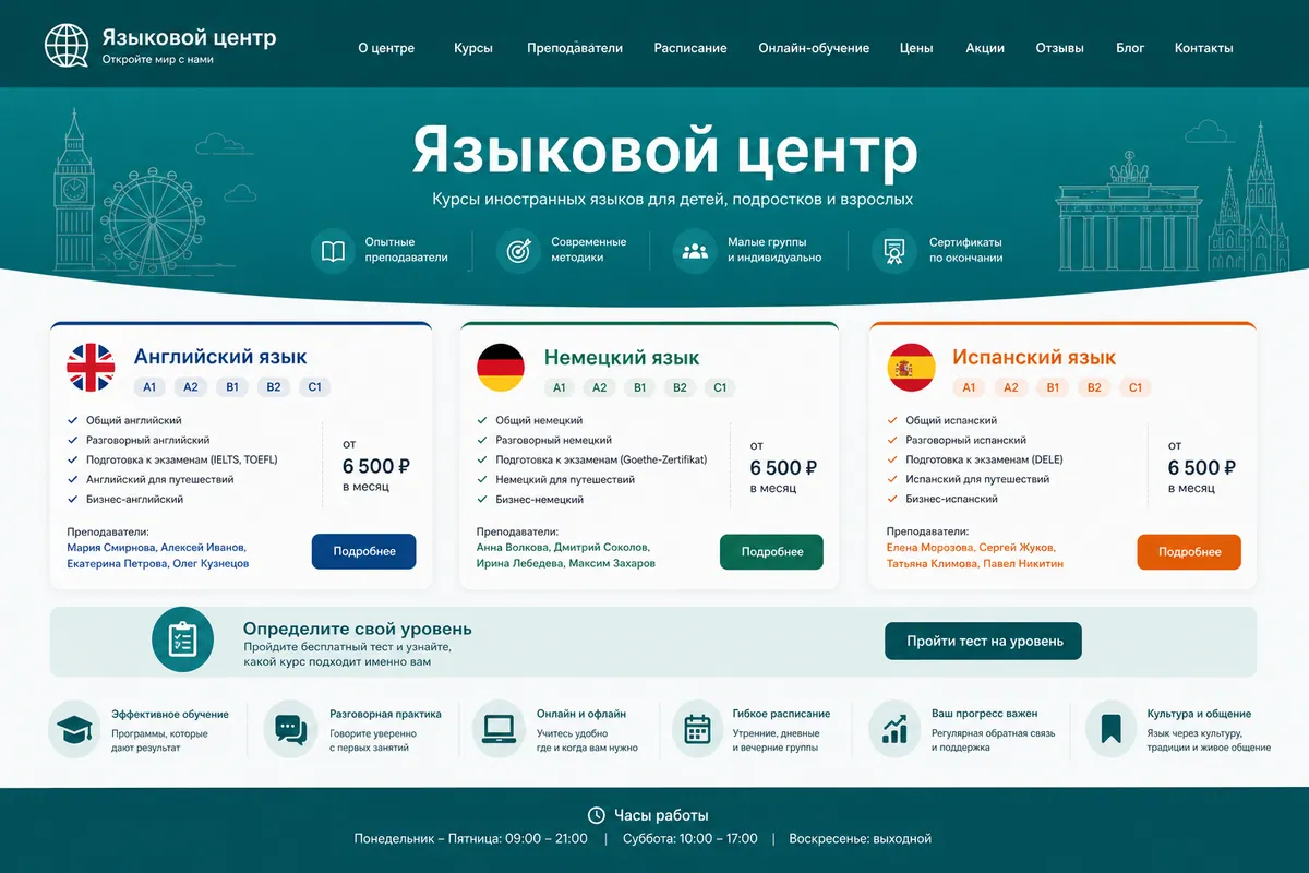 Языковая школа
