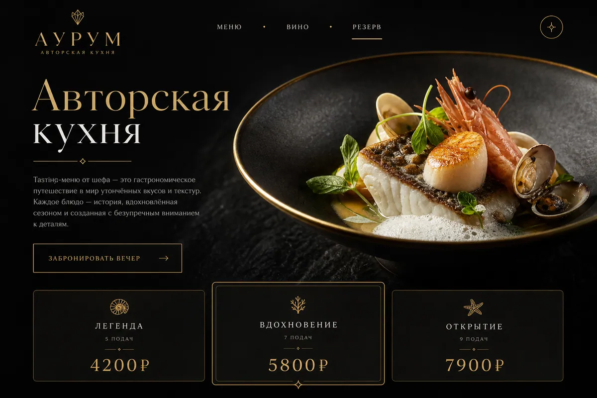 Авторский ресторан
