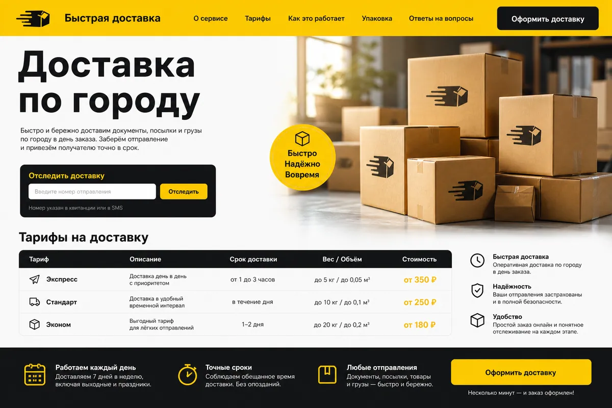 Курьерская служба